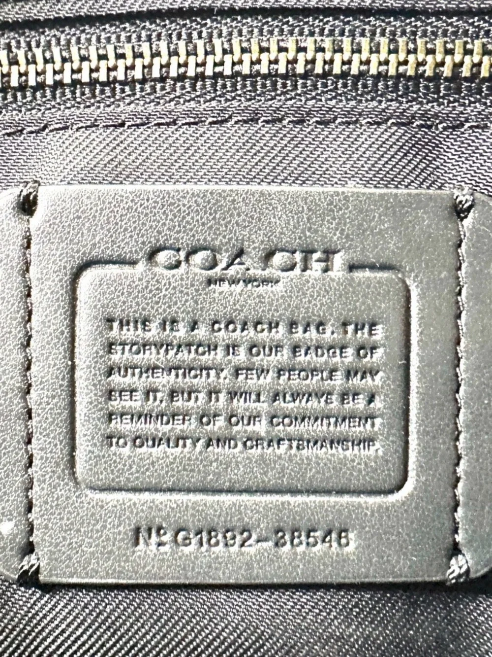 Coach Dreamer 38546 Silver Metallic Embossed Leather Tote Crossbody Bag